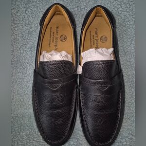 MARC JOSEPH NEW YORK Leather Slip-on Loafers